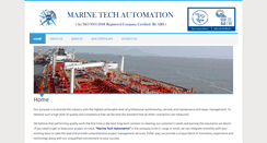 Desktop Screenshot of marinetechautomation.com